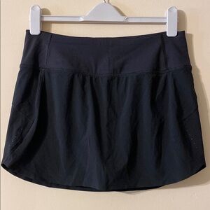 Athleta Black Athletic Skirt Skort Size M